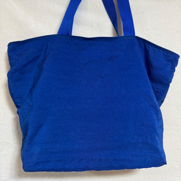 Vintage 2000s Disney Embroidered Cartoon Bag Blue Rare Donald, Mickey, Pooh - Picture 7 of 11